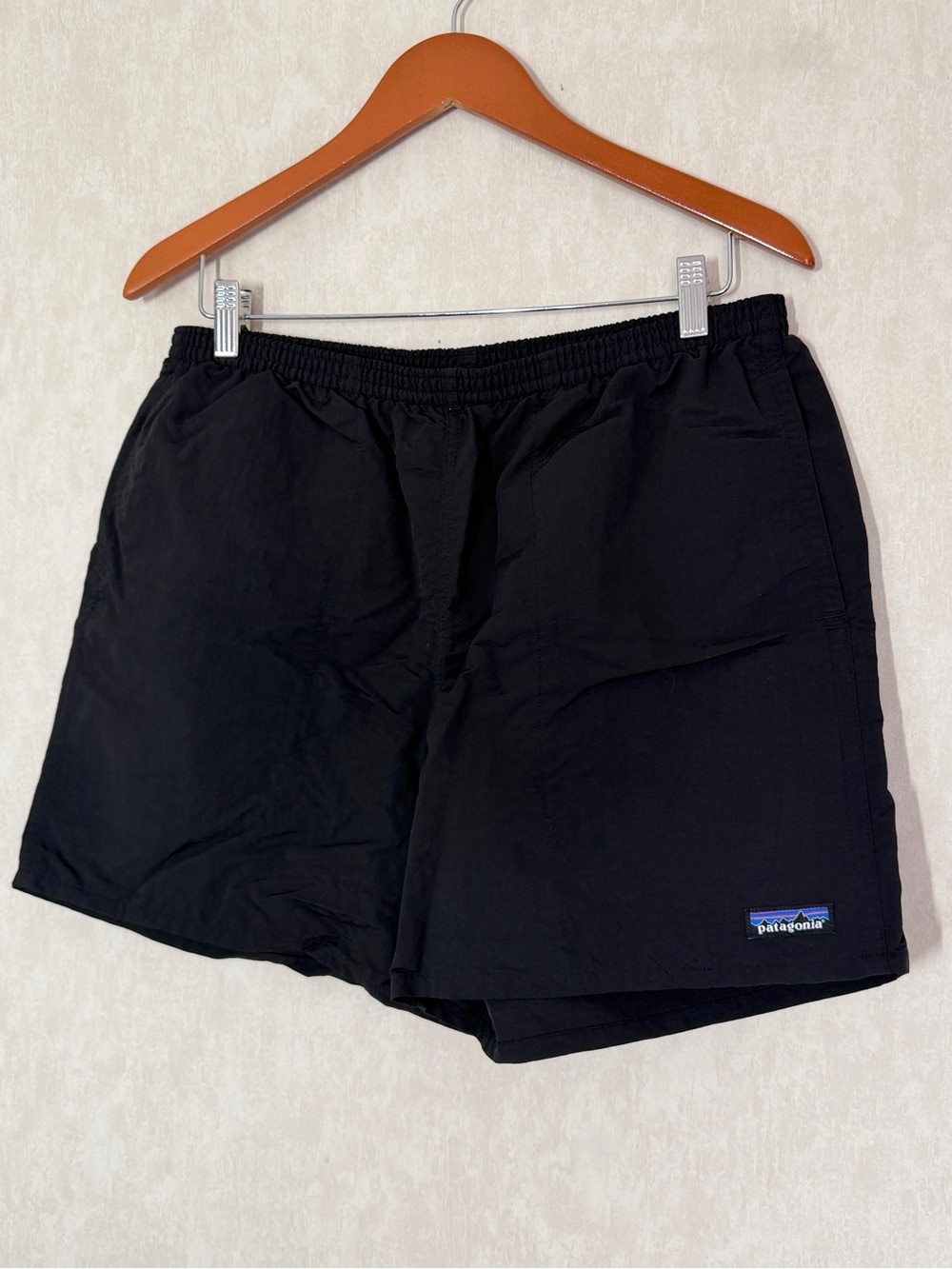Patagonia Men’s Baggies Shorts 5" Brief Mesh Lined in Black L - Picture 3 of 13